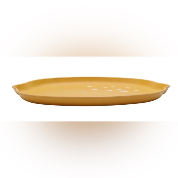 Lemon 2pc Bamboo Melamine Serve Set L 13.9 x W 10.2 Inch - Picture 11 of 11